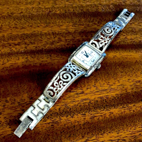 Brighton AMALFI silver tone vintage retired watch - Picture 2 of 12